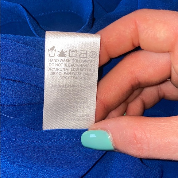 💙 RW&CO Royal Blue Blouse - Picture 7 of 7